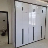 کابینت کمد دیواری کاغذدیواری آشیان آرا|جاکفشی، کمد، دراور|نسیم‌شهر, |دیوار