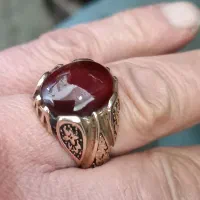 انگشترزیبایی گارنت بارکاب صلا روس