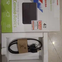 هارد اکسترنال توشیبا 4 ترابایت مدل Canvio basics