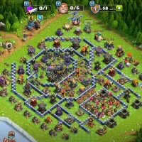 بازی کلش|کنسول، بازی ویدئویی و آنلاین|اسفراین, |دیوار