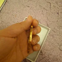 دو عدد النگوی اینه ای طلا