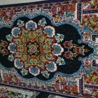 دو تخته فرش ناردون اصلی همراه شش تا پشتی|فرش|کامیاران, |دیوار