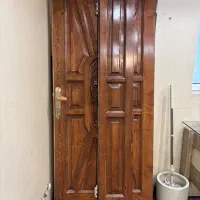 درب چوبی