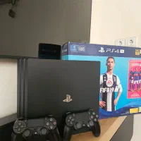 پلی استیشن 4 پرو + دو دسته