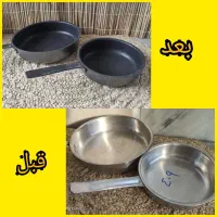 بازسازی ظروف تفلون و... باضمانت کتبی کیفیت|ظروف پخت‌وپز|قم, پامنار|دیوار