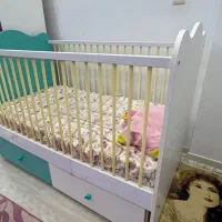 فروش تخت کودک با تشک خوشخواب|تخت و سرویس خواب|چمران, |دیوار