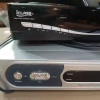 دستگاه  سی دی  و دو عدد گیرنده