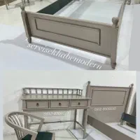 سرویس خواب نوجوان چوب و ام دی اف رنگ شده اقساطی|تخت و سرویس خواب|پردیس, شهرک صنعتی خرمدشت فاز ۷|دیوار