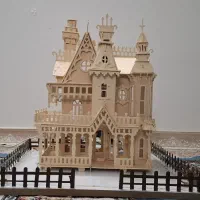 ماکت چوبی خانه|مجسمه، تندیس، ماکت|تهران, چوب تراش|دیوار