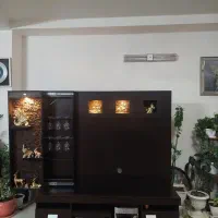 زیز تلویزیونی و بوفه و فرش