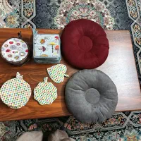 انواع سرویس آشپزخانه بصورت تک وعمده|سفره، حوله، دستمال آشپزخانه|الیگودرز, |دیوار