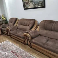 مبل ۹ نفره سالم|مبلمان خانگی و میز عسلی|املش, |دیوار