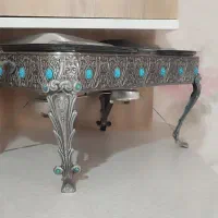 فروش فوری مجموعه کامل ظروف سنتی فیروزه‌کوب|ظروف سرو و پذیرایی|قم, پردیسان|دیوار