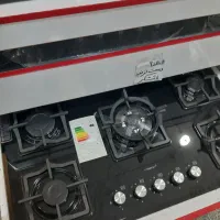 اجاق گاز صفحه ای توکار با برچسب
