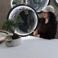 ساعت و دکوری