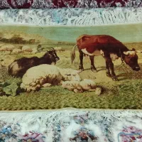 تابلو فرش دستباف تراکم و رج بالا