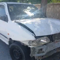 پراید۸۹ دوگانه شرکتی تصادفی