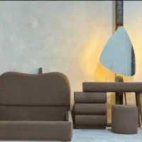 سرویس خواب تخت ،پارچه ای تدی|تخت و سرویس خواب|مشهد, گرجی علیا|دیوار