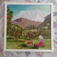 تابلوی رنگ روغن سهند