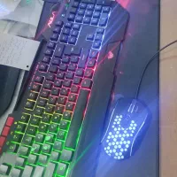 موس و کیبورد گیمینگ rgb دار|قطعات و لوازم جانبی رایانه|ارومیه, |دیوار