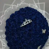 گل رز روبانی