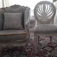 سرویس مبل هفت نفره به همراه میز ناهارخوری|مبلمان خانگی و میز عسلی|اندیشه, اندیشه فاز ۱|دیوار