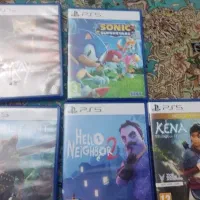 انواع دیسک ps5 و یک عدد ps4