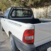 پراید وانت بی رنگ شاسی سالم پا به صفر لاینر دار