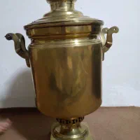سماور برنز قدیمی|کلکسیون اشیاء عتیقه|نیر (اردبیل), |دیوار