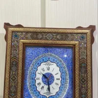 ساعت دیواری خاتم کاری|صنایع دستی و سایر لوازم تزئینی|تهران, جردن|دیوار
