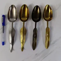 مجسمه بالرین.دیوارکوب وهفتسین برنجی قاشق آجیل|مجسمه، تندیس، ماکت|گرگان, |دیوار