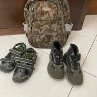 پوتین پسرانه و کیف خارجی