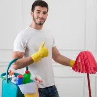 (نظافت ساختمان)نظافت راهپله پارکینگ . شرکت خدماتی