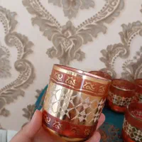 ۹عدد کره ای لیوان عتیقه دکوری مال قدیم مادربزرگ|کلکسیون اشیاء عتیقه|گلبهار, شهر جدید گلبهار|دیوار