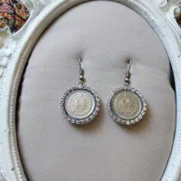 گوشواره سکه ای آنتیک