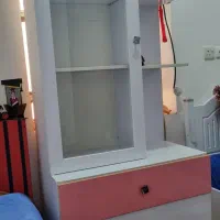 کمدو ویترین کاملا ام دی اف .