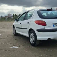 پژو۲۰۶ سفید|خودرو سواری و وانت|خرم‌آباد (تنکابن), |دیوار