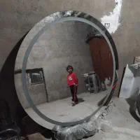 آینه نور پردازی شده قد یک و نیم متر قیمت ۱۲