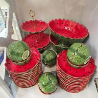 ست میوه خوری طرح هندوانه