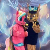 عروسک تنپوش، دلقک ، سیلورمن ، تن پوش|خدمات پذیرایی، مراسم|فردیس, منظریه|دیوار