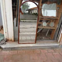 آینه قدی دفرمه چوبی