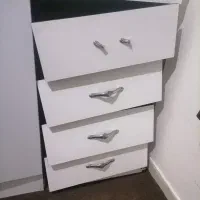 کمد دو تیکه و تخت و ایینه و کشو|تخت و سرویس خواب|گرگان, |دیوار