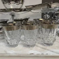 ست30 پارچه کریستال بوهمیا اصل چک|ظروف سرو و پذیرایی|تهران, سازمان آب|دیوار