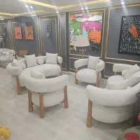 مبل مینیمال تدی ۸نفره آماده کف نمایشگاه