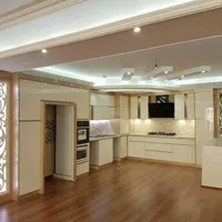 کابینت آشپزخانه رنگ طوسی (کد ۱۳۴۱)|مصالح و تجهیزات ساختمان|رشت, بازار|دیوار