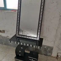 آینه کنسول شمعدان یا میز تلوزیون شیشه ای (نو نو)