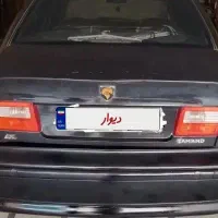 ماشین سمند مشکی|خودرو سواری و وانت|زاهدان, |دیوار