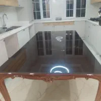 میز غذا خوری هشت نفره نو|میز و صندلی غذاخوری|ملایر, |دیوار