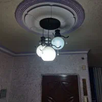 لوستر حبابدار شیشه ای برجسته