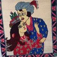 انواع فرش دست بافت نخ ساده